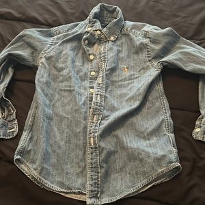 Boys Ralph Lauren Jean long sleeve shirt